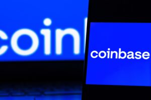 Coinbase. Pic: Shutterstock