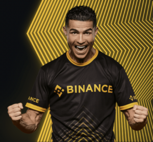 Ronaldo. Pic: Binance