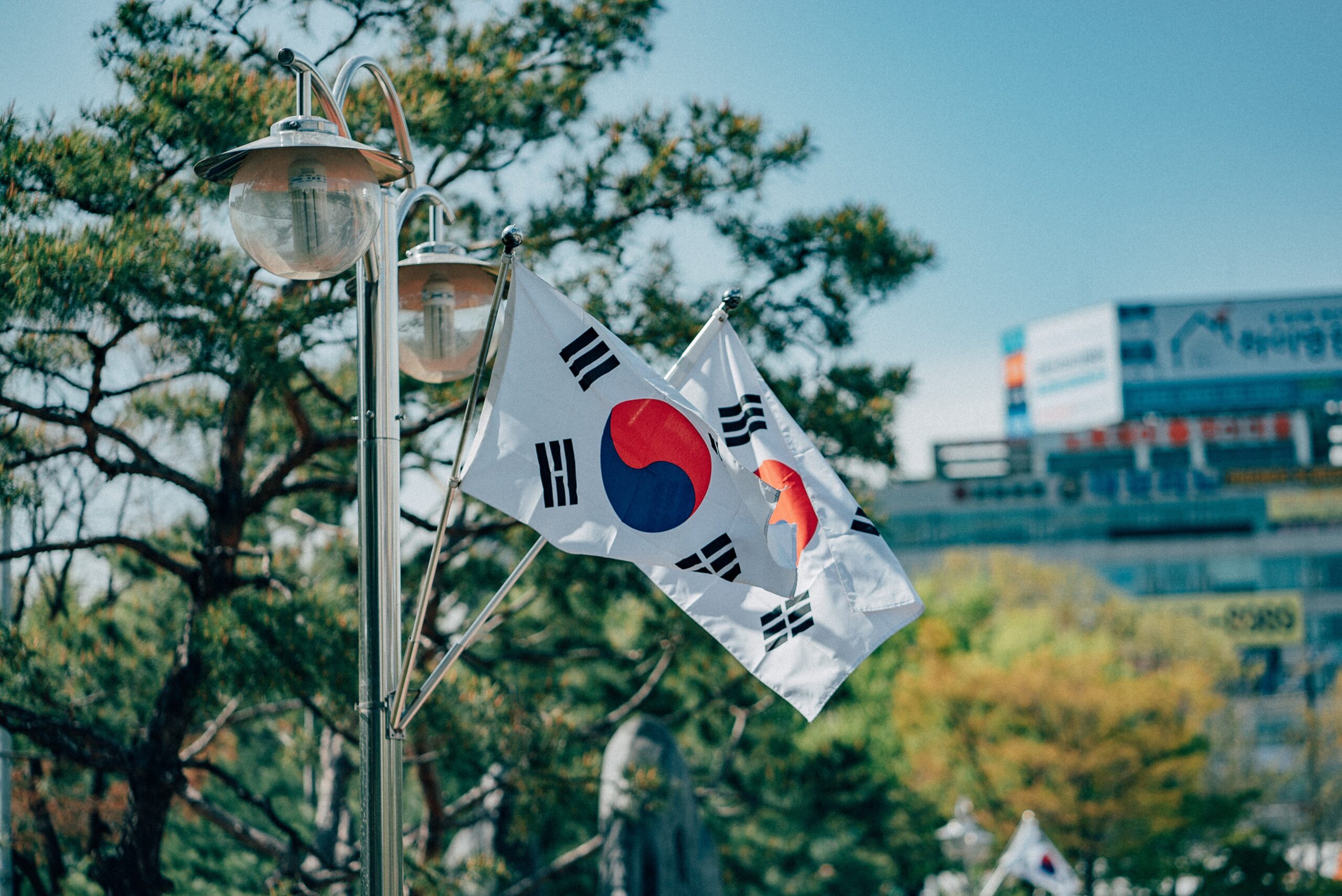 South Korea flag. Pic: Unsplash