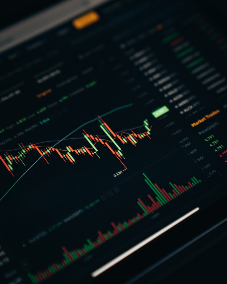 Crypto chart. Pic: Unsplash