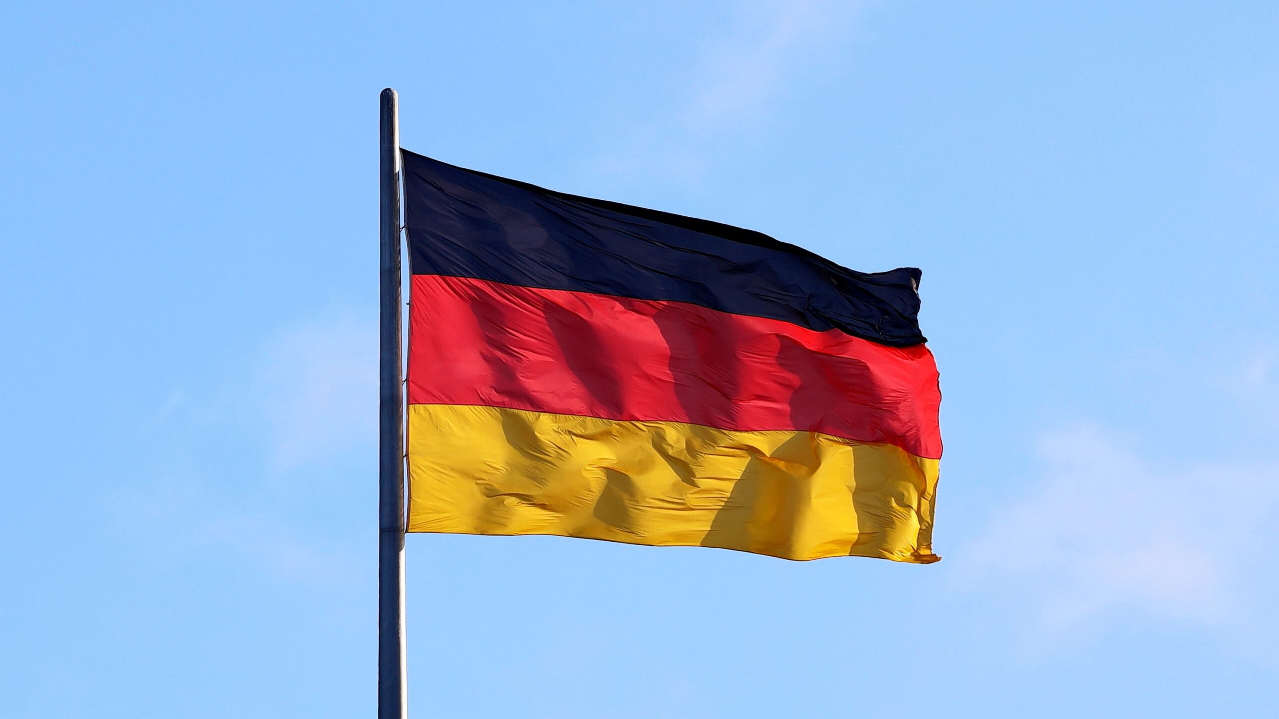 German flag. Pic: Unsplash