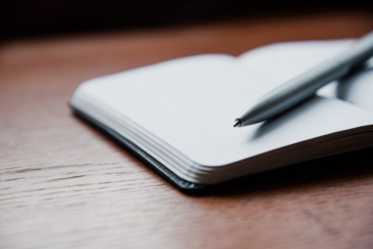 A diary. Pic: Unsplash