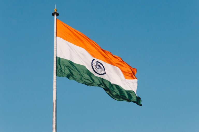 Indian flag. Source: Unsplash
