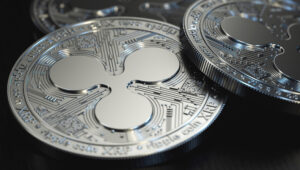 A Ripple (XRP) coin. Source: Shutterstock
