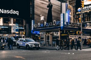 The Nasdaq in New York. Source: Unsplash