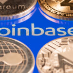 Coinbase and XRP. Pic: Shutterstock