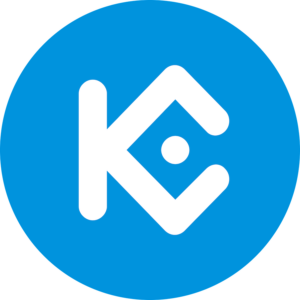 KuCoin logo. Source: cryptologos.cc
