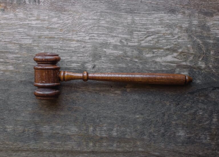 Court hammer. Pic: Unsplash