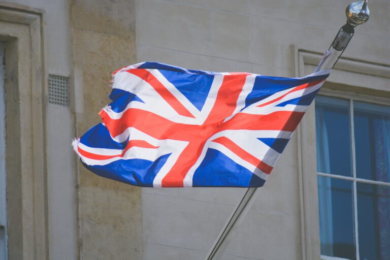 UK flag. Pic: Unsplash