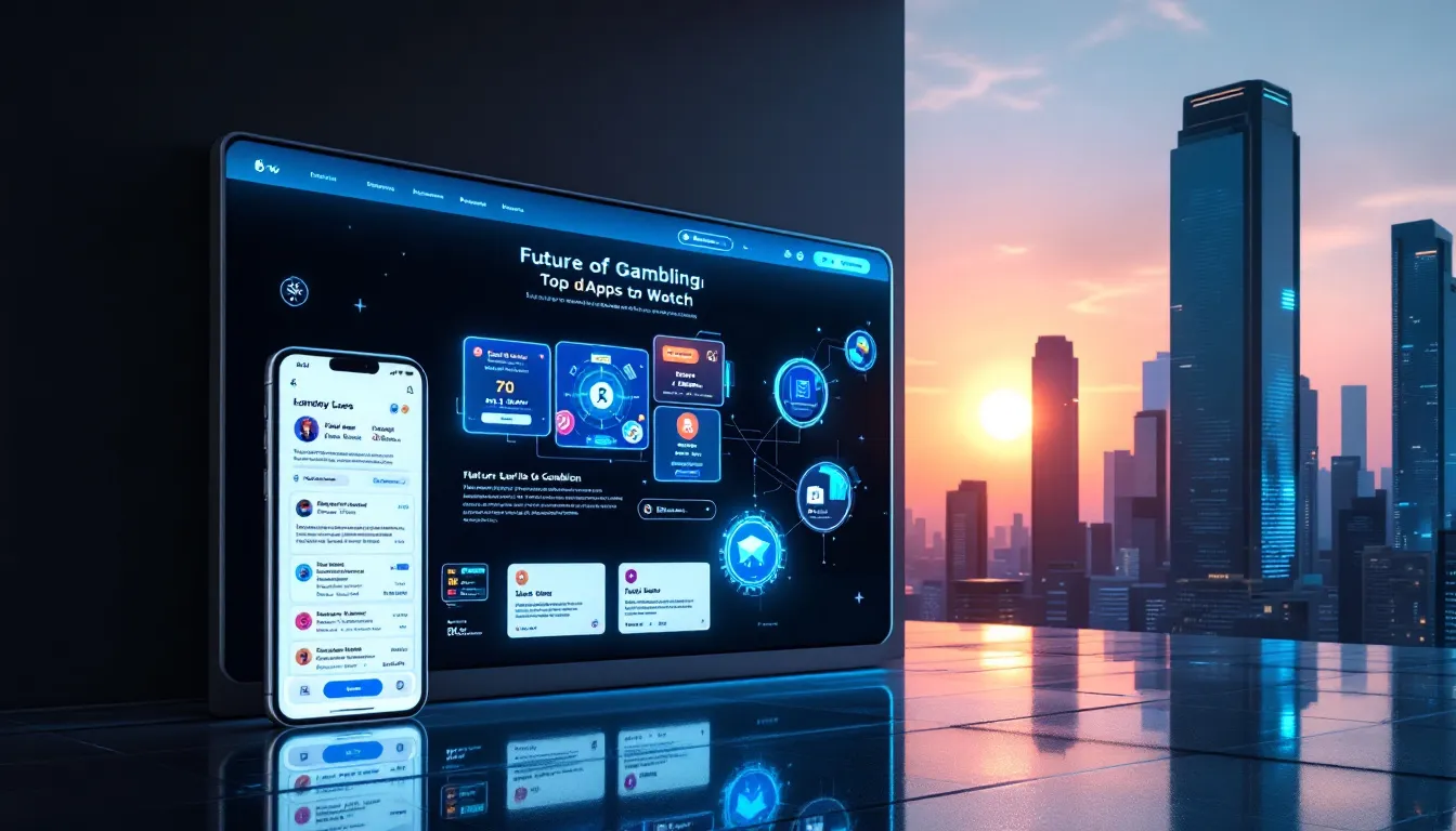 Future trends in gambling dApps and technology.