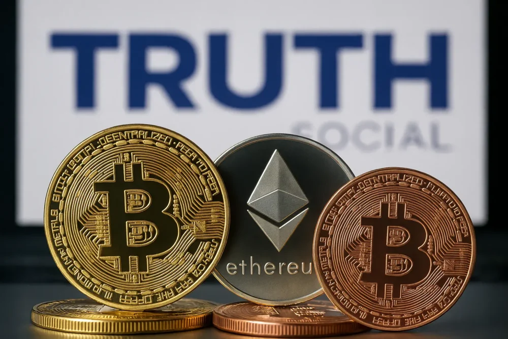 Trump Media files for new ETF offering exposure to Bitcoin and Ethereum