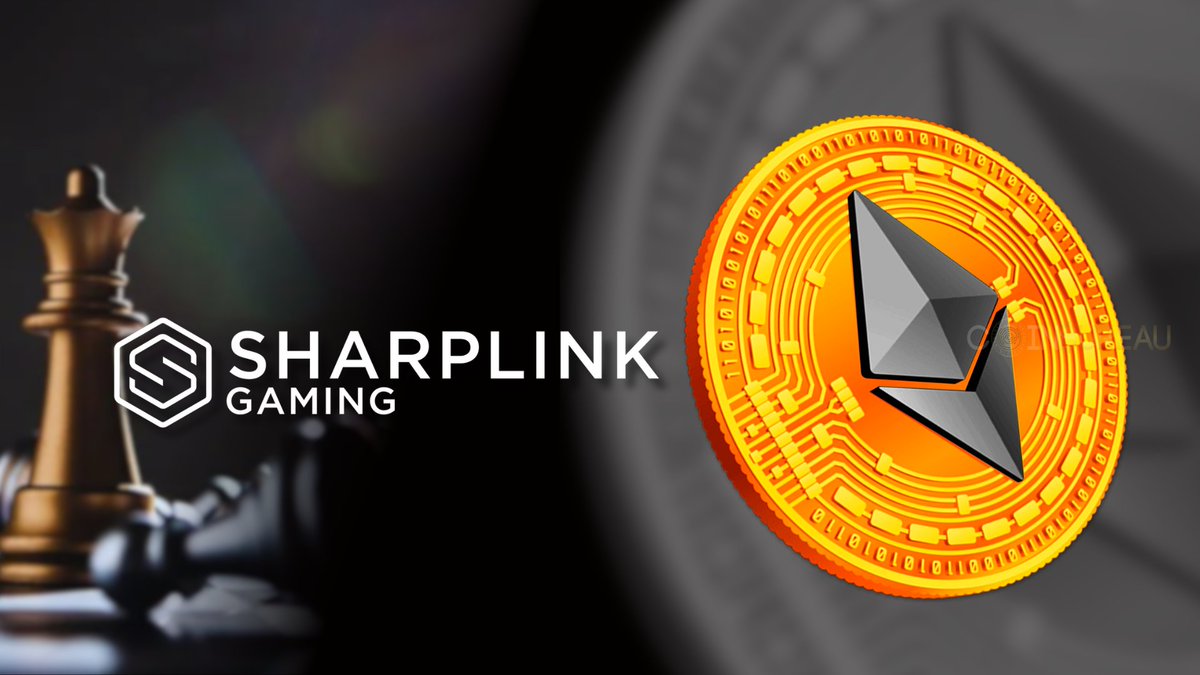 Sharplink Boosts Its ETH Holdings to $1.65B