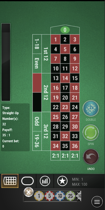 roulette gameplay