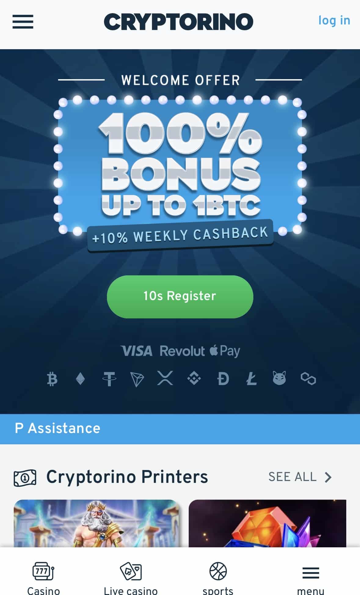 cryptorino casinos
