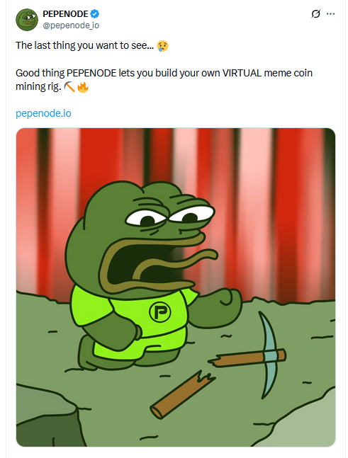 PEPENODE TWEET