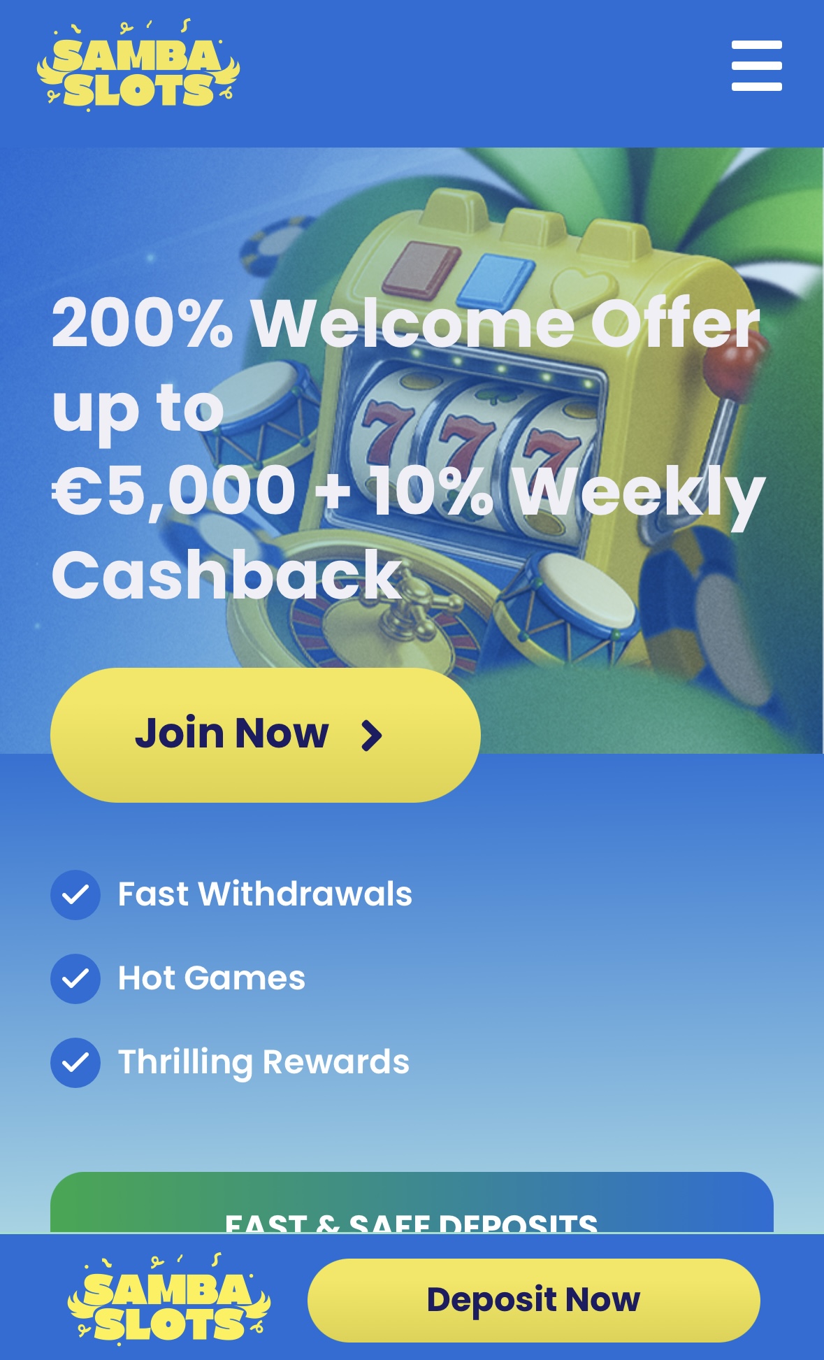 Exploring Samba Slots