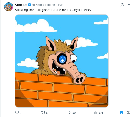 Snorter tweet 