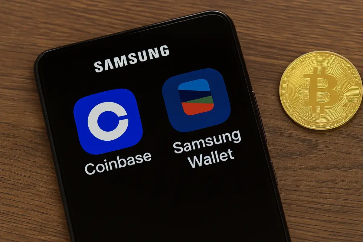 Crypto wallet samsung (90) foto