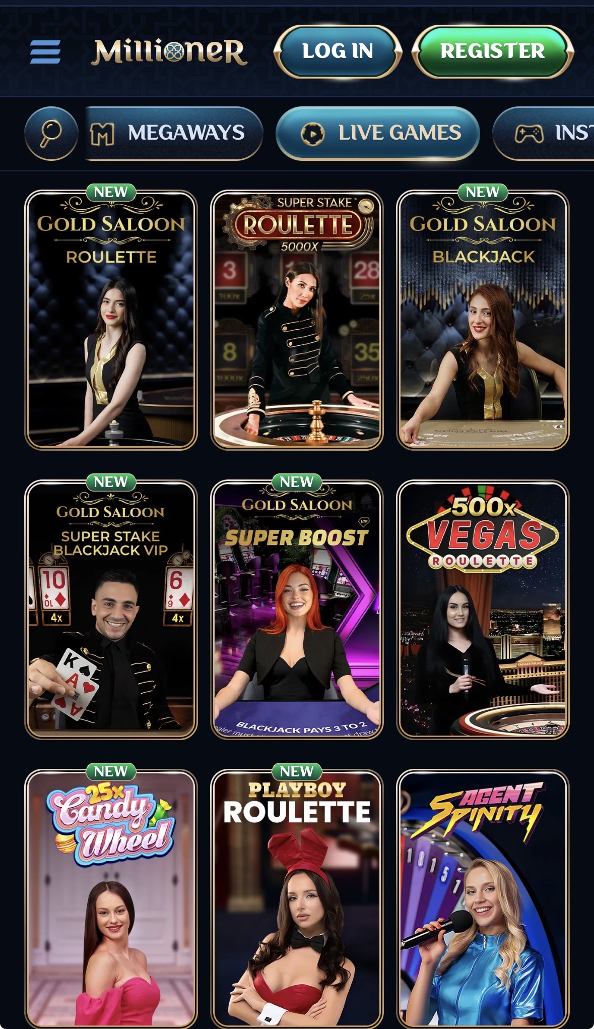 live dealer games