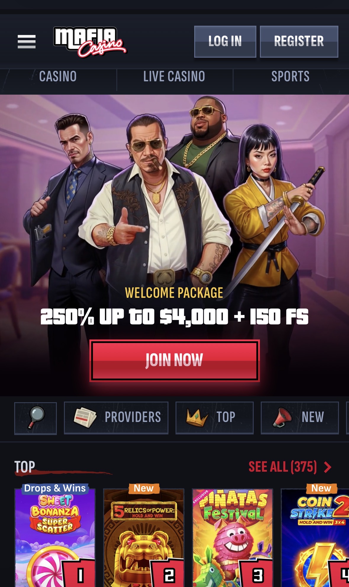 mafia casino