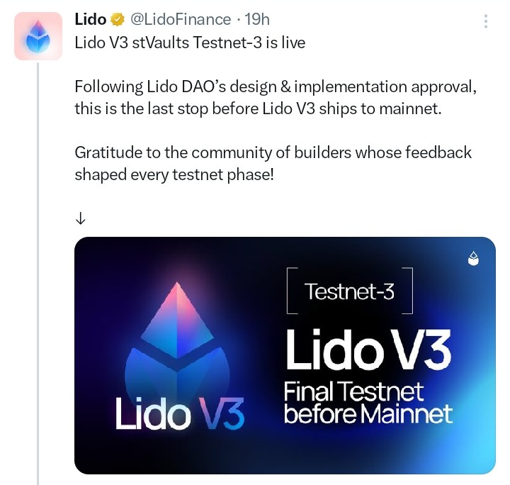 Lido tweet