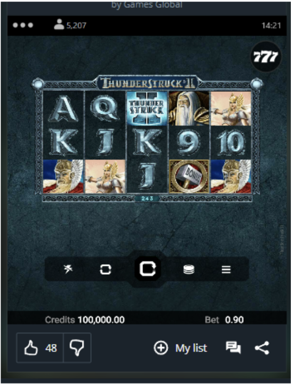 Thunderstruck slot