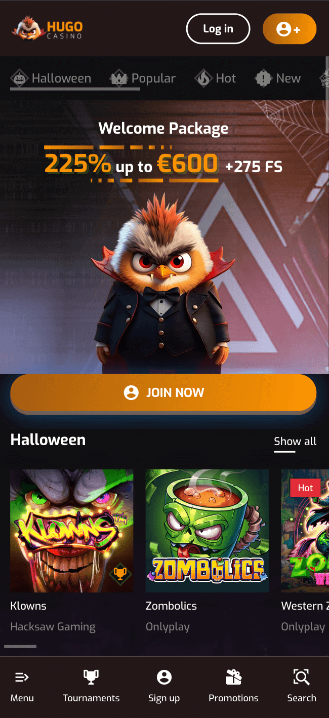 hugo casino
