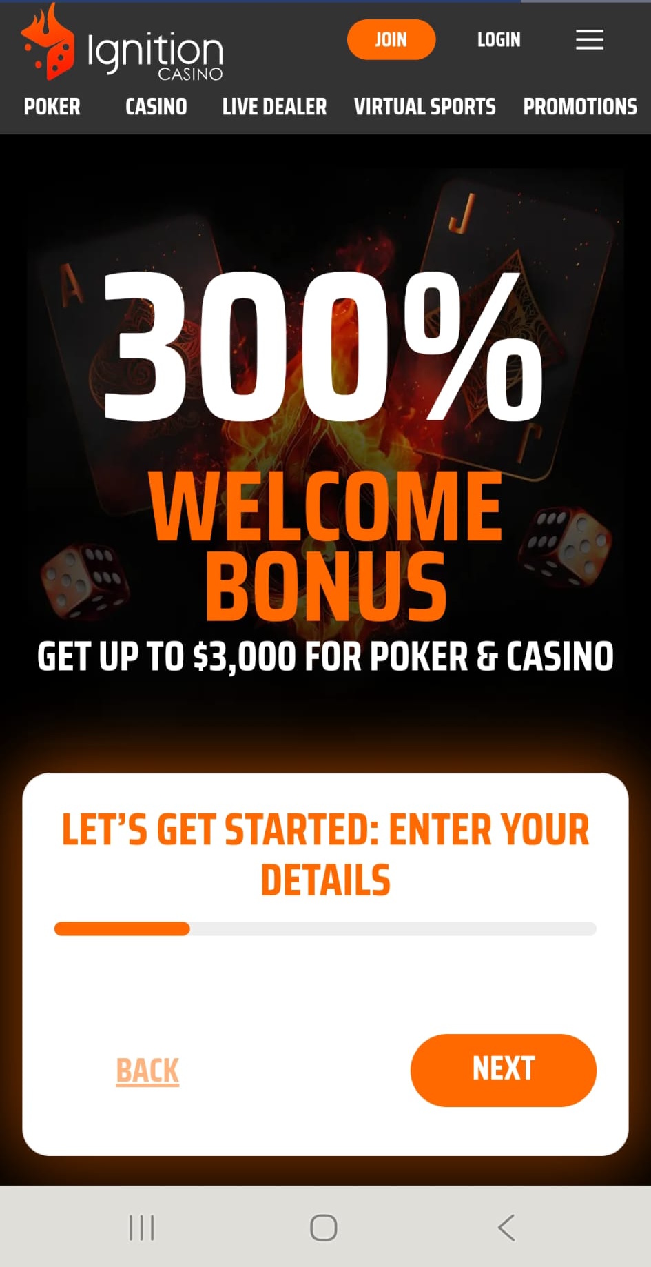 Ignition Poker image