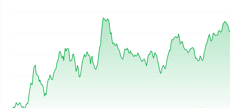 Bonk price chart