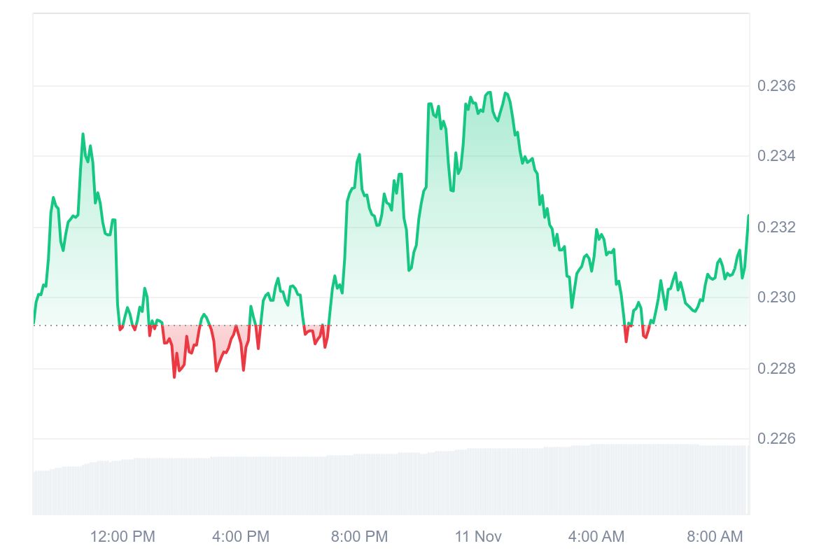 PI price chart