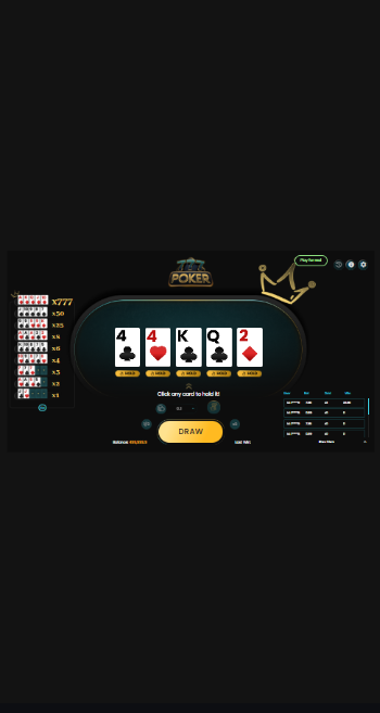 Ethereum Casinos Poker Games