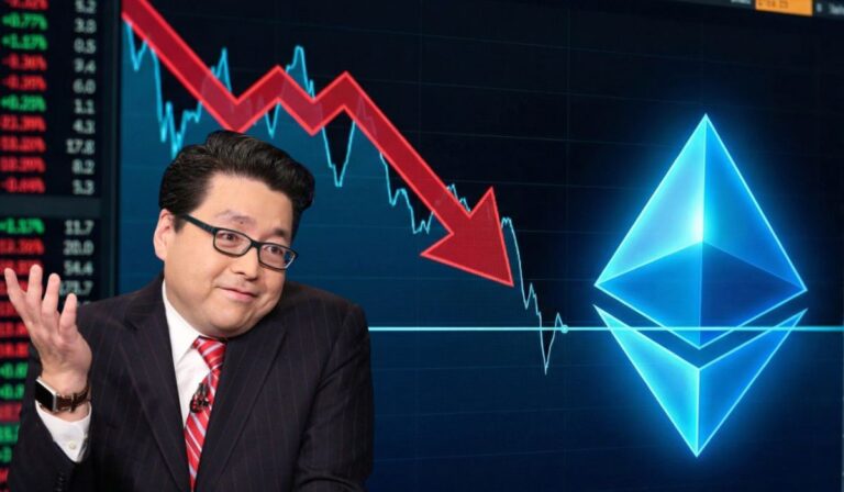 Ethereum Price Plunges 10% As BitMine's Tom Lee Says Market Makers May Be To Blame