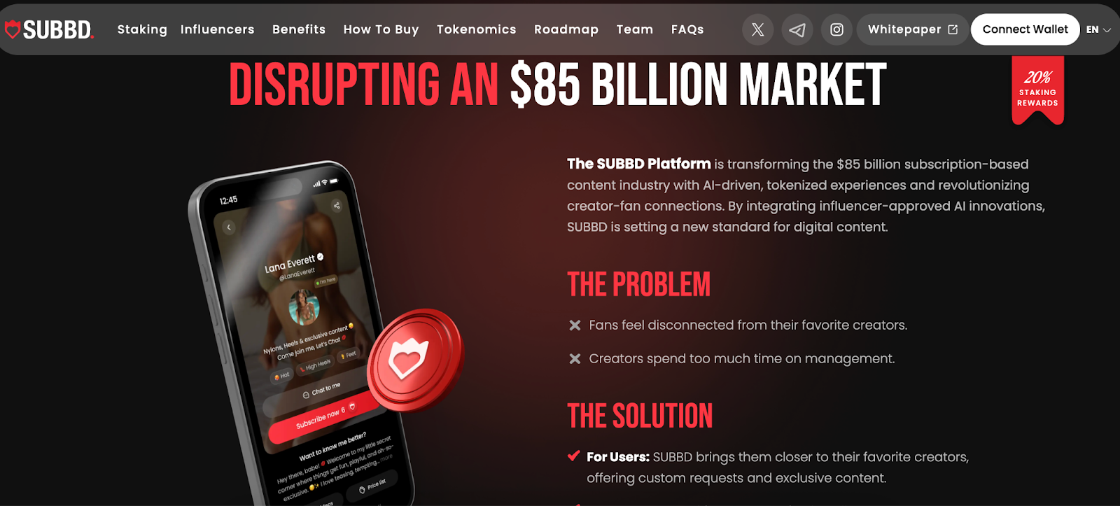 SUBBD disrupting the AI market