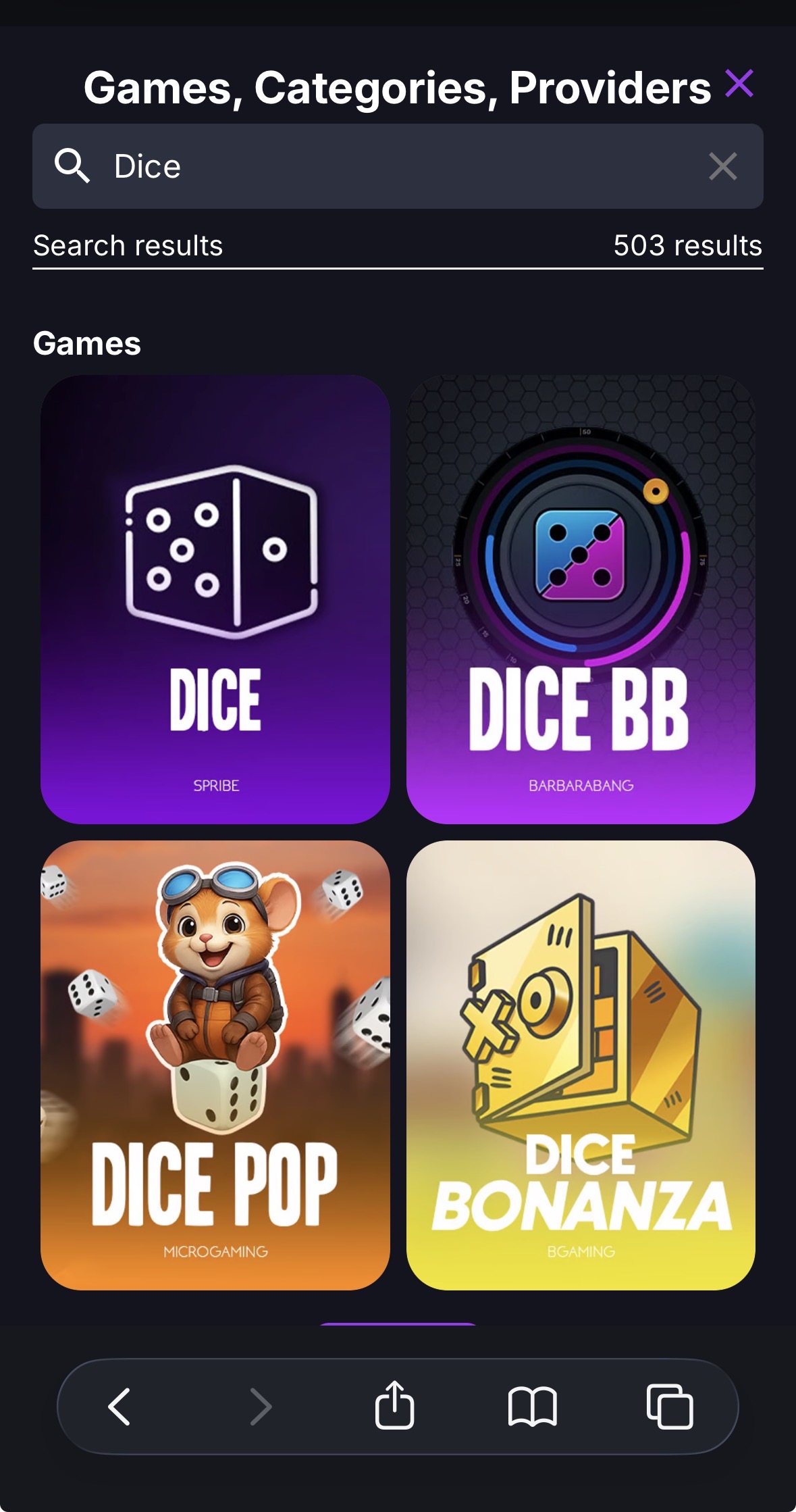 dice games