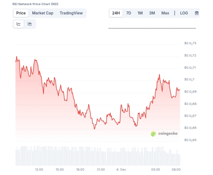 REI price chart