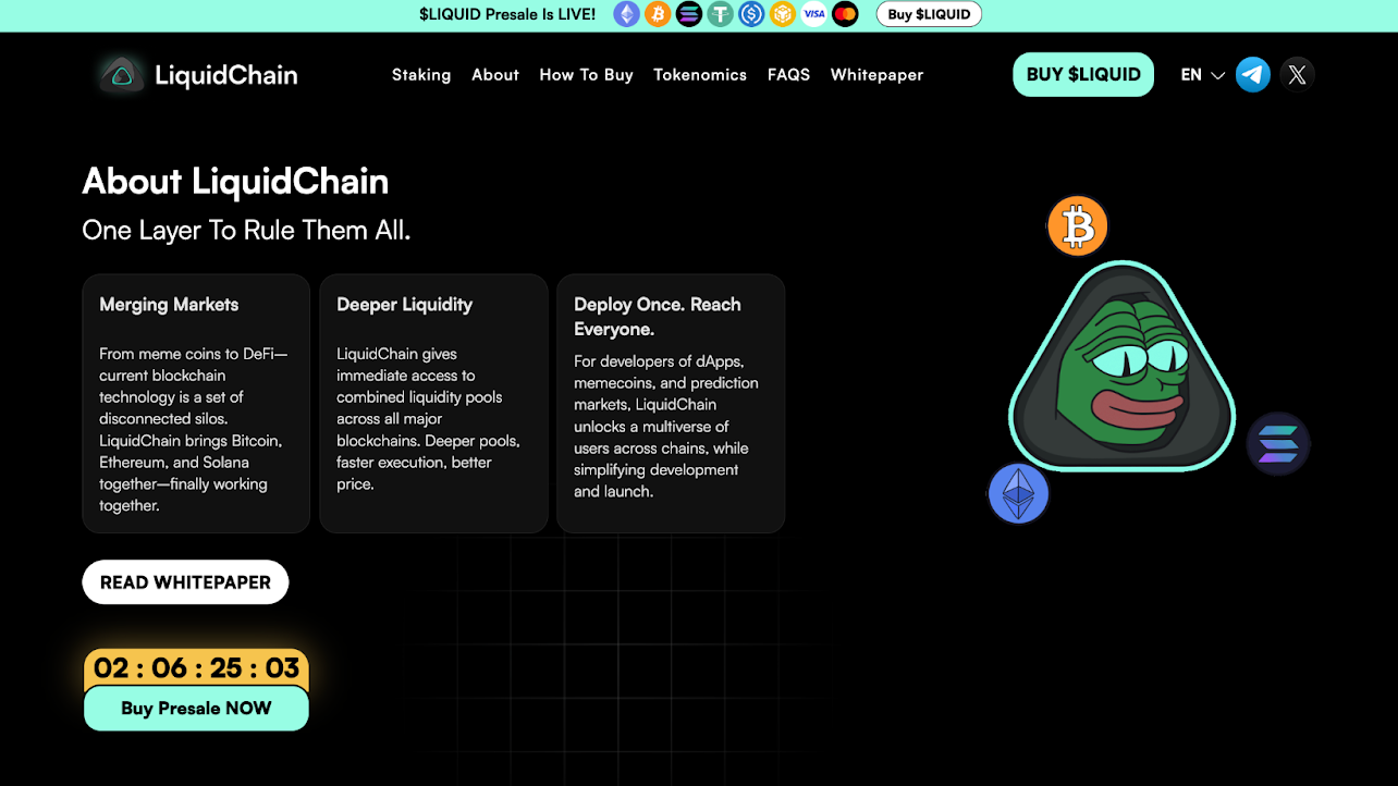 LiquidChain Launch Date Revealed: When Will It Go Live?