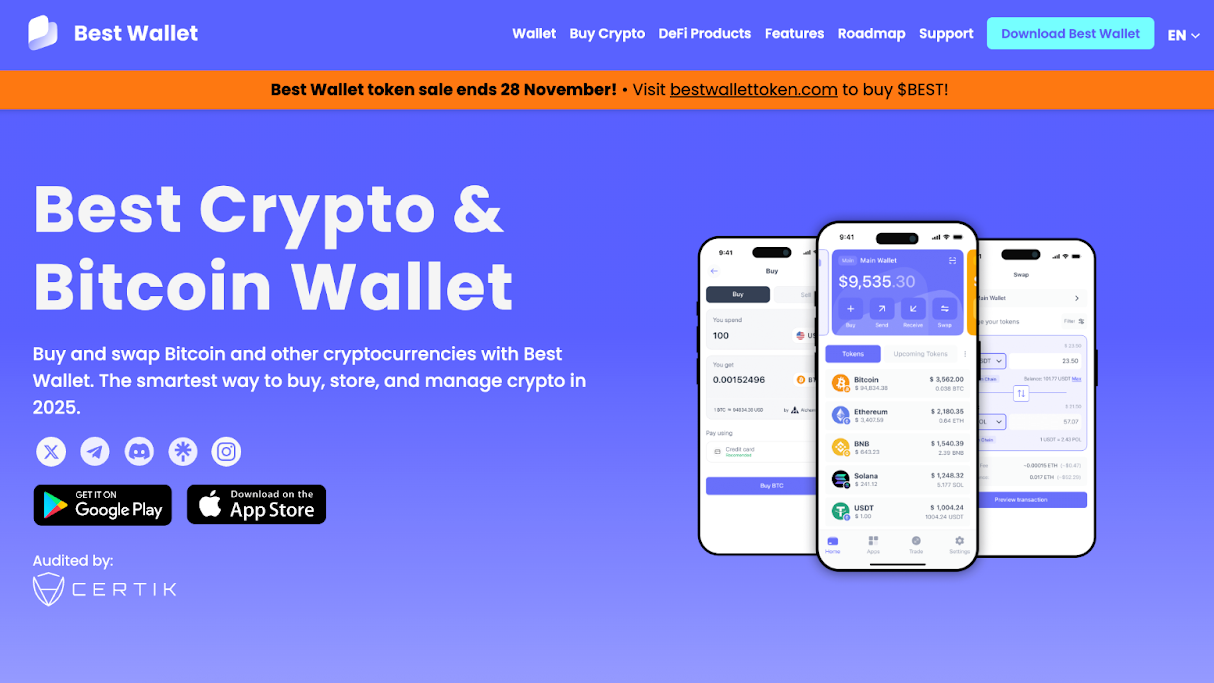 Best Wallet website