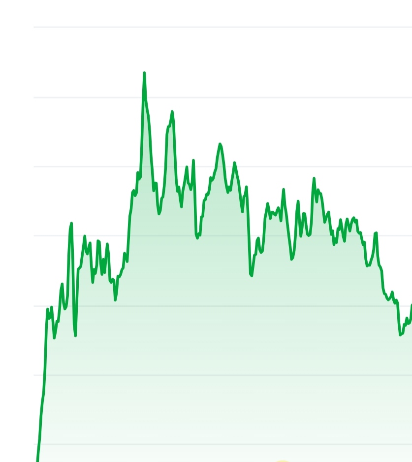 Floki price chart 