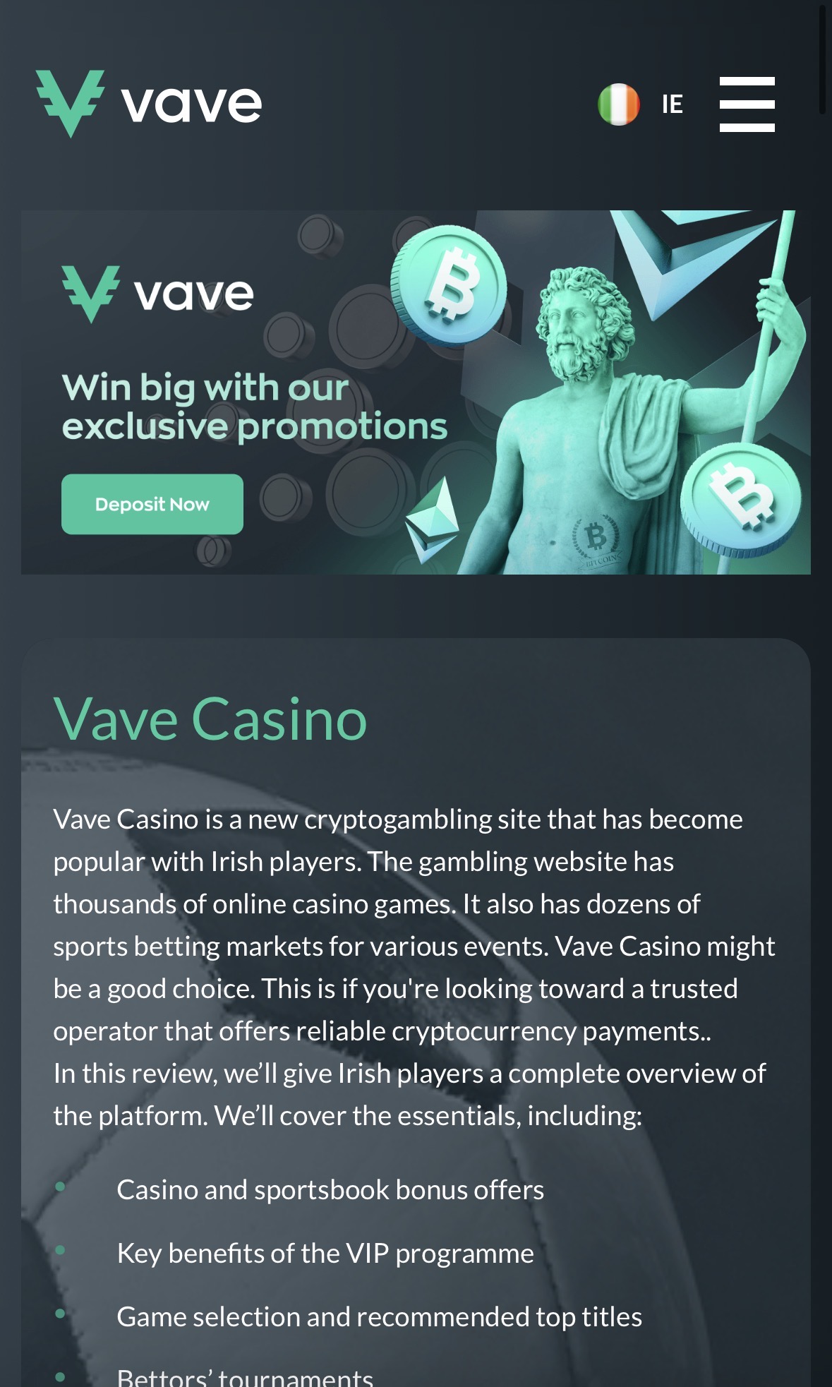 vave casino