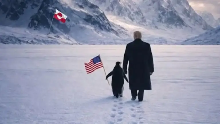 Meme Coin PENGUIN Skyrockets 165% After White House’s Trump-Penguin Post