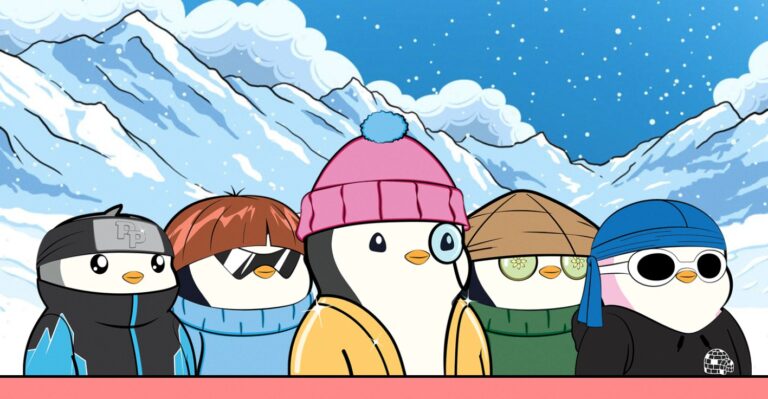 best meme coins pudgy penguins