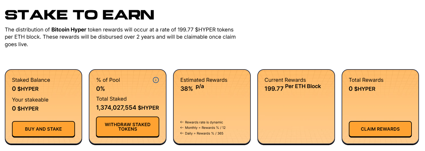bitcoin hyper staking
