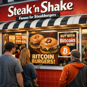 Bitcoin USD has been given a much needed shot in the arm after Steak 'n Shake announced its BTC payments program a huge success