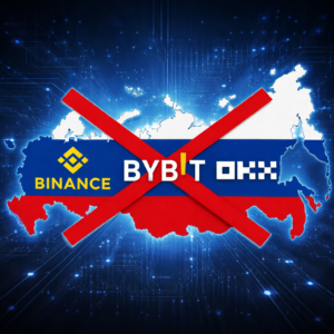 Major crypto exchanges such as Binance, OKX, Bybit are set to lose out on $15Bn in Russian fees as the nation moves to ban outside platforms