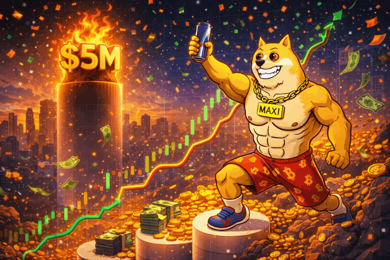 Is Maxi Doge the Next 1000x Crypto? Viral Presale Nears $5M