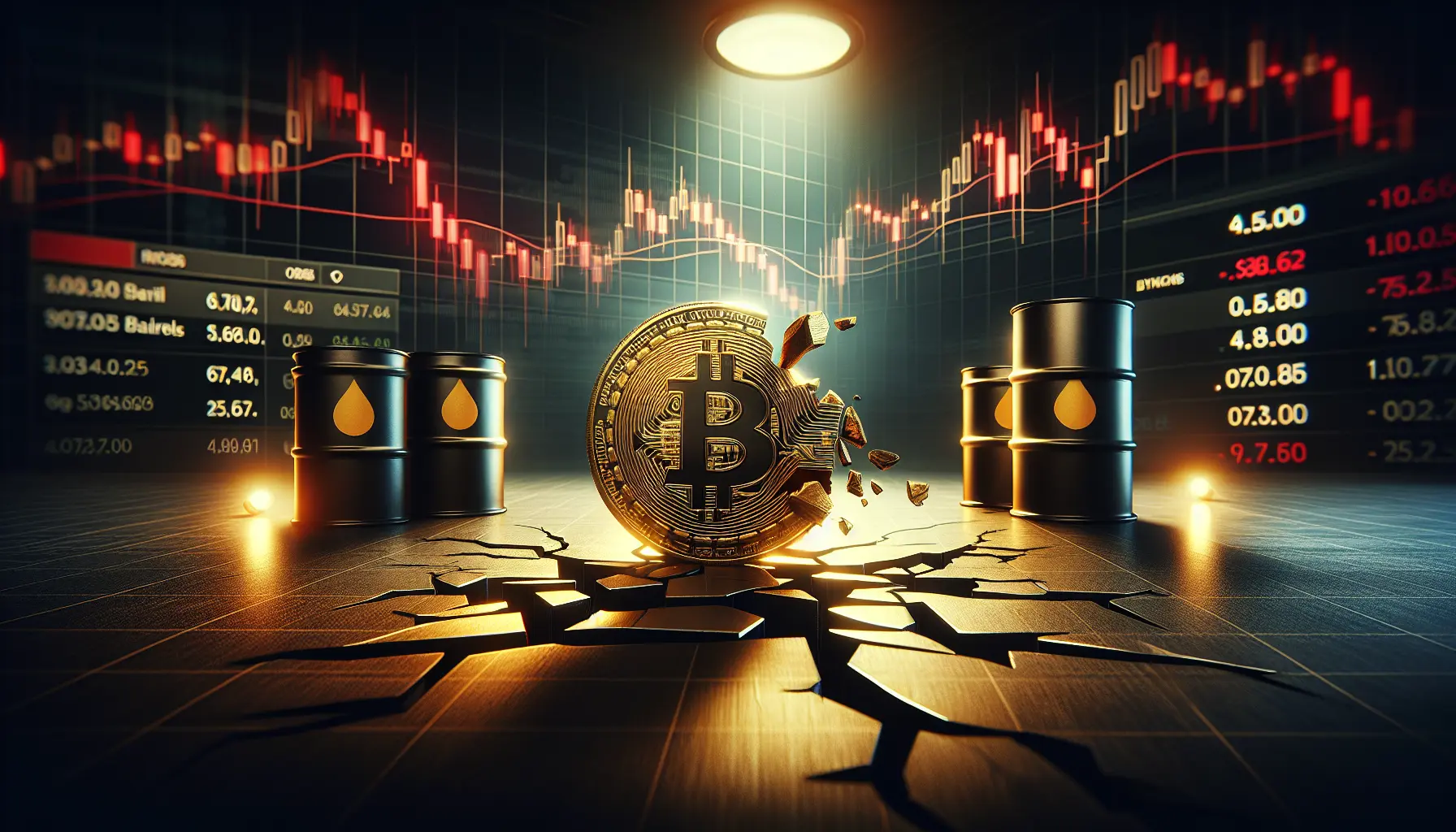 Just how badly could a crude oil spike to $120 per barrel affect Bitcoin USD and the broader crypto market?