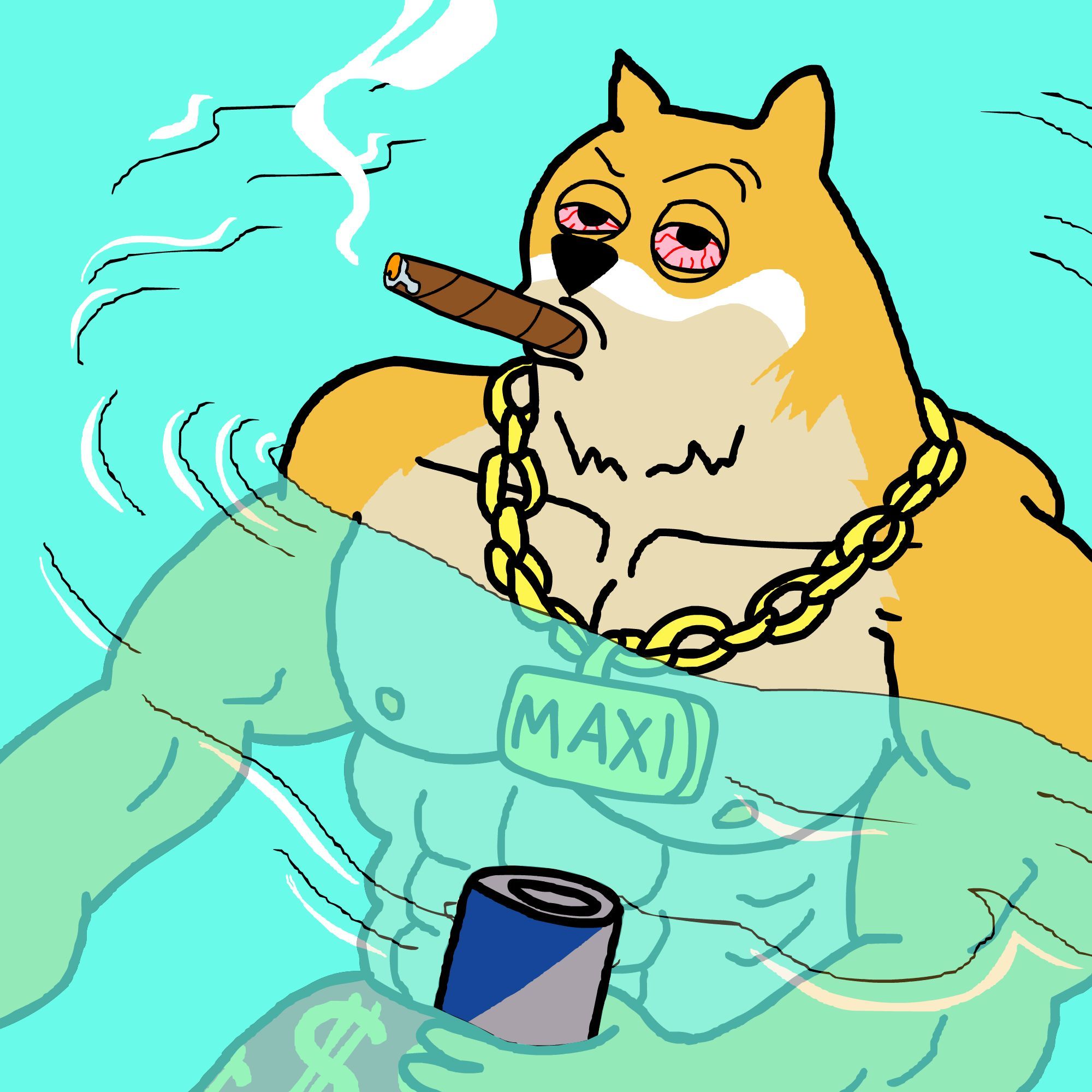 best crypto to buy maxi doge fam chillin