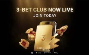 3-Bet Club Goes Live on CoinPoker With Premium Crypto Rewards for Members