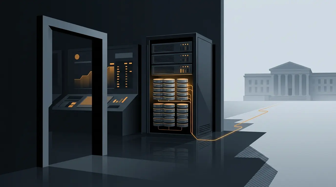 Crypto exchange servers retaining customer records after a market exit