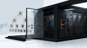 Institutional crypto custody vault representing Deribit's shift from public reserve checks to Coinbase custody